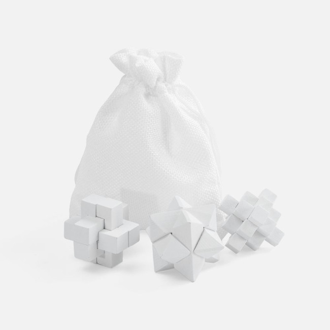 Набор из 3 головоломок Tickler Arcade, белый