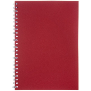 Блокнот Salvador в клетку, красный