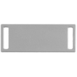 Шильдик металлический Kova, серебристый