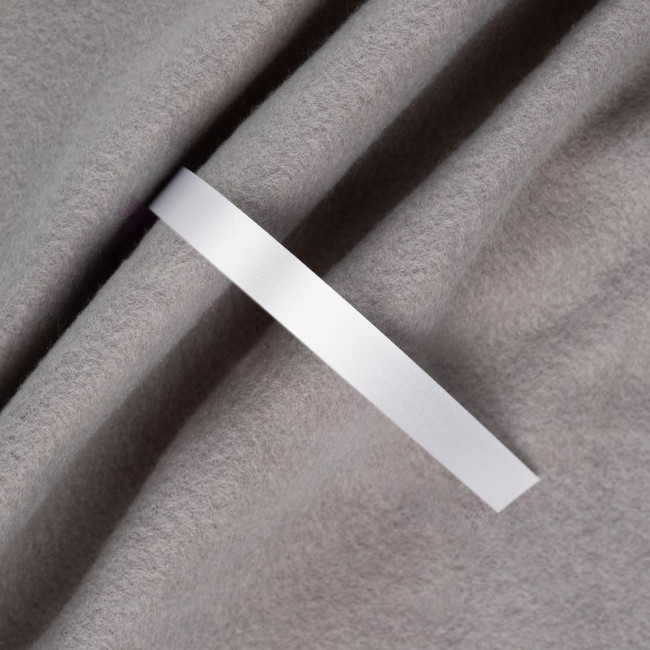 Лента сатиновая Satin 10 S, белая, 40 см