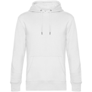 Толстовка с капюшоном унисекс King, белая
