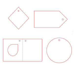 Заготовка из бумаги Paper, M