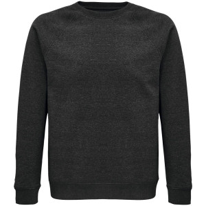 Свитшот унисекс Space, черный меланж