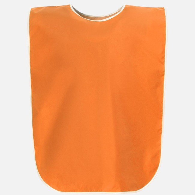 Манишка Member, оранжевая с белым