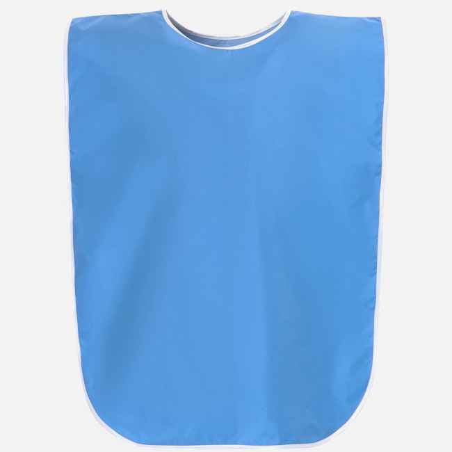 Манишка Member, голубая с белым