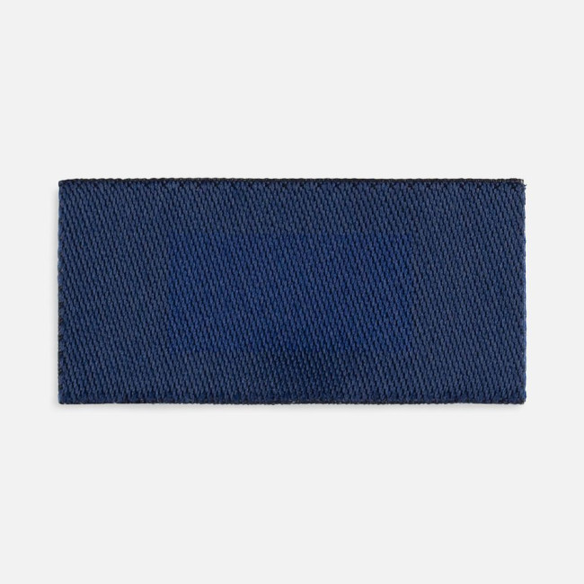 Лейбл тканевый Epsilon, XXS, темно-синий