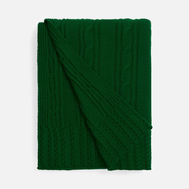 Плед Remitti, глубокий зеленый