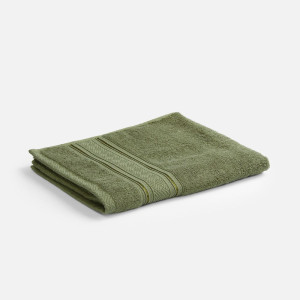 Полотенце махровое Terrychic, среднее, зеленое