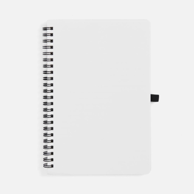 Блокнот на пружине Stone Line, белый