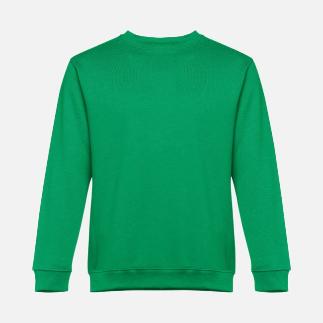 Свитшот унисекс Delta, зеленый