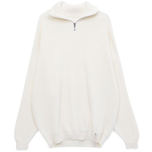 Джемпер Siluetti Birne, молочно-белый