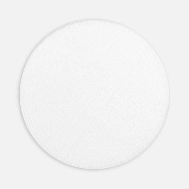 Наклейка тканевая Lunga Round, M, белая