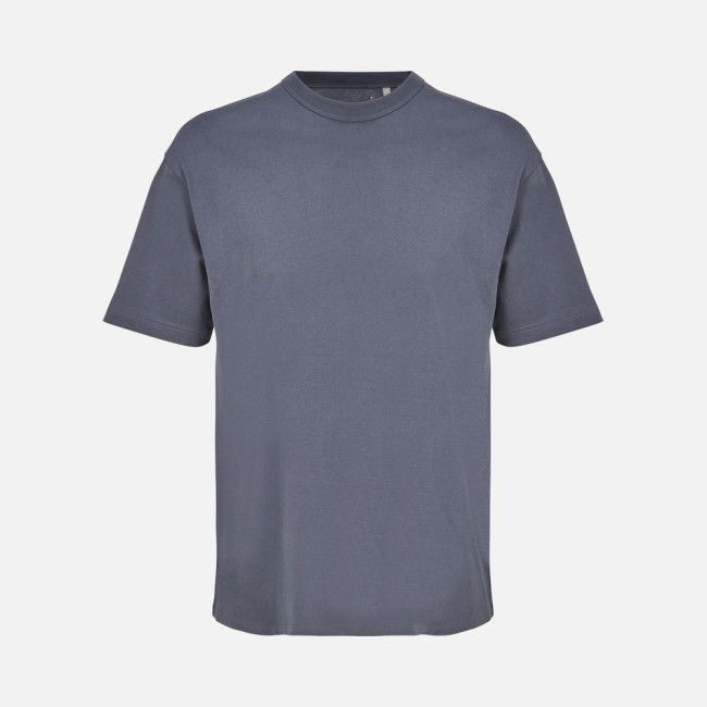 Футболка оверсайз мужская Boxy Men, темно-серая (графит)