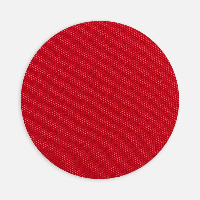 Наклейка тканевая Lunga Round, M, красная