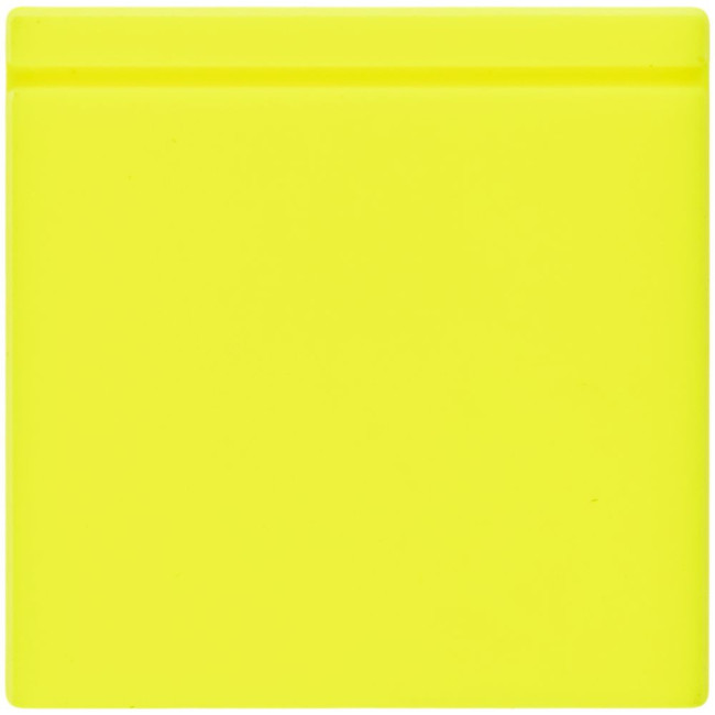 Лейбл из ПВХ Kare, желтый неон