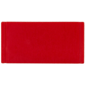 Лейбл из ПВХ Dzeta, XS, красный