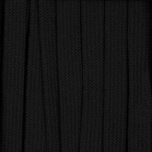 Плоский шнур Cord M, черный, 90 см