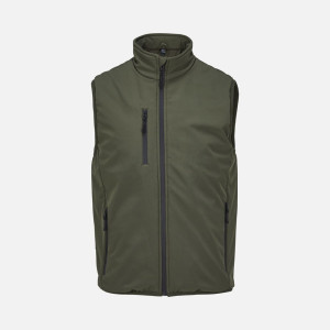 Жилет софтшелл унисекс Falcon BW, темный хаки