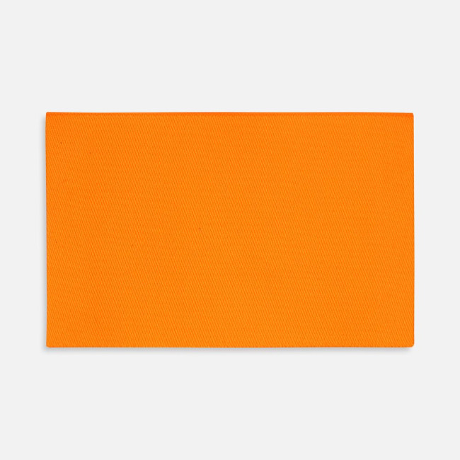 Лейбл тканевый Epsilon, XL, оранжевый неон