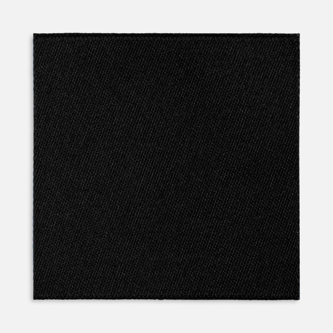 Лейбл тканевый Epsilon, L, черный