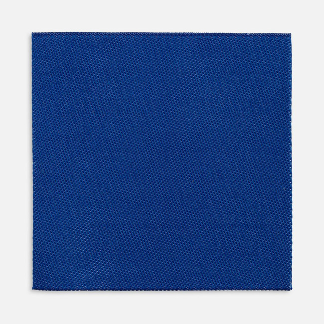 Лейбл тканевый Epsilon, L, синий