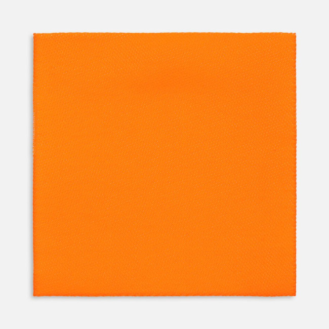 Лейбл тканевый Epsilon, L, оранжевый неон