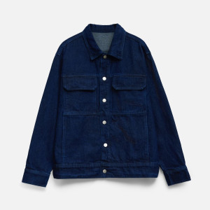 Куртка джинсовая O2, темно-синяя