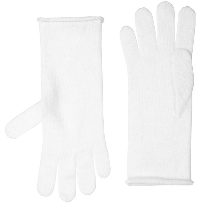 Перчатки Alpine, удлиненные, белые