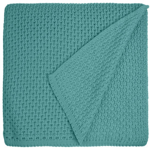 Плед Serenita, бирюзовый (тиффани)