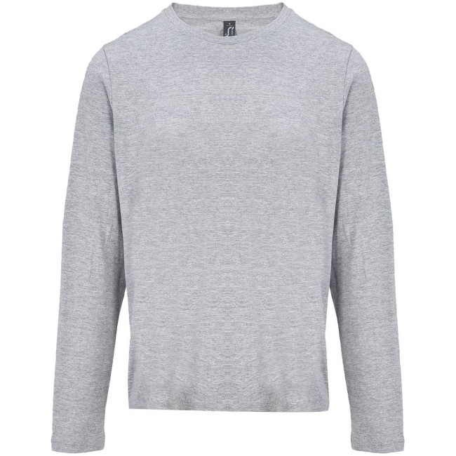 Футболка с длинным рукавом женская Monarch Women, серый меланж