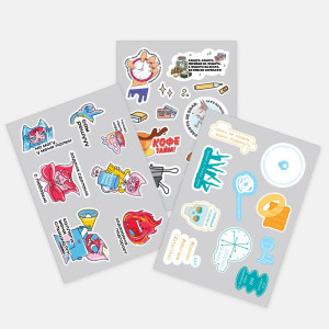 Наклейки UV-DTF Sticker Pack на заказ, M