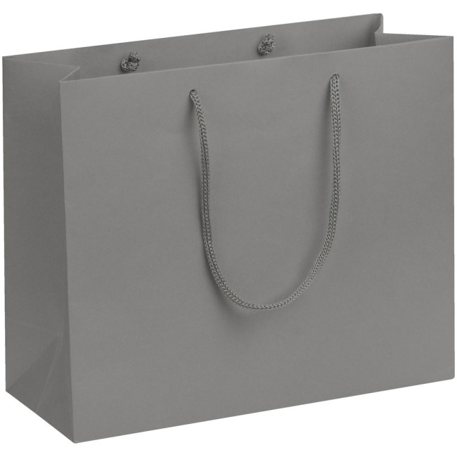 Пакет бумажный Porta S, горизонтальный, серый